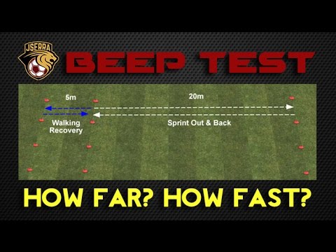 beep test video